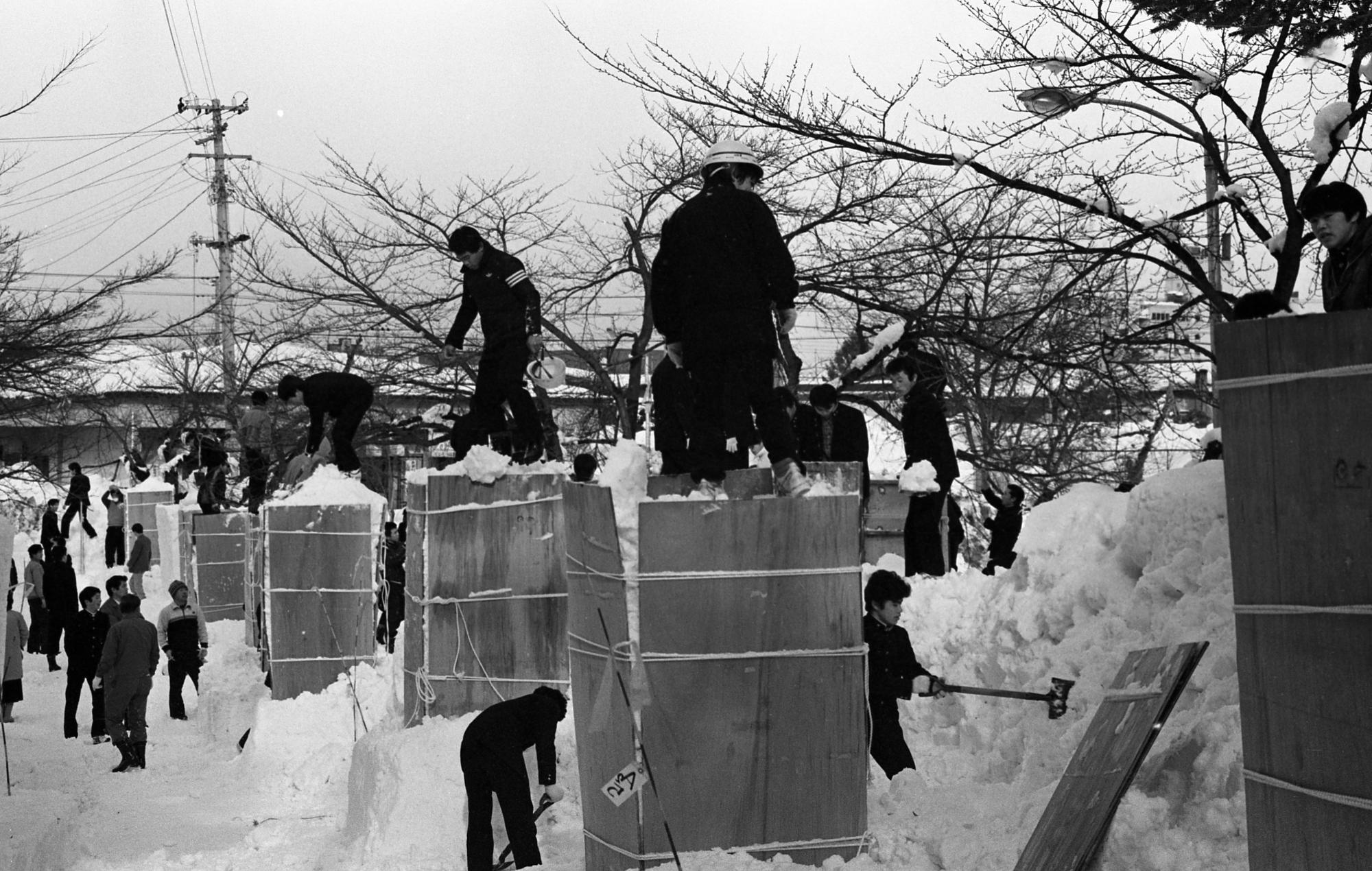 雪灯篭3