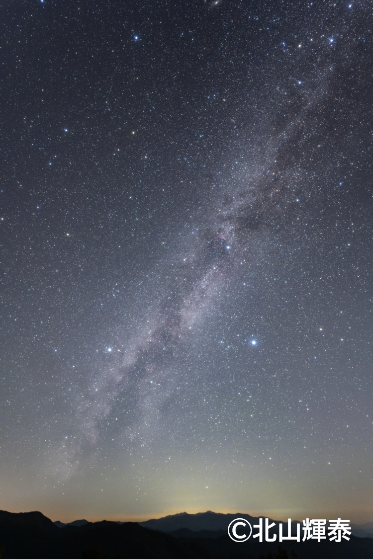 天元台星空の画像（クレジット：北山輝泰）