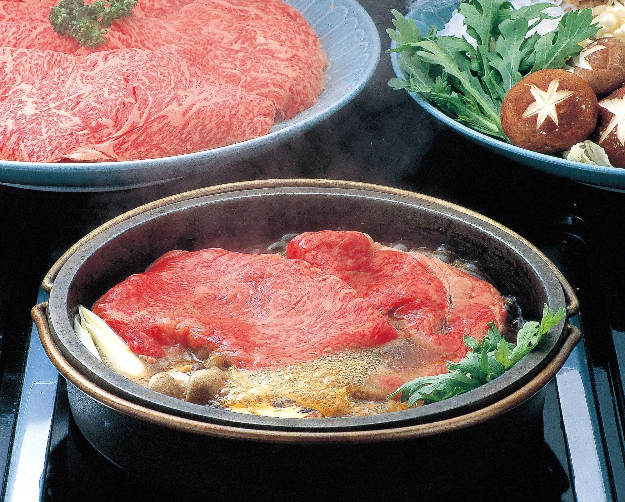 米沢牛すき焼きの画像