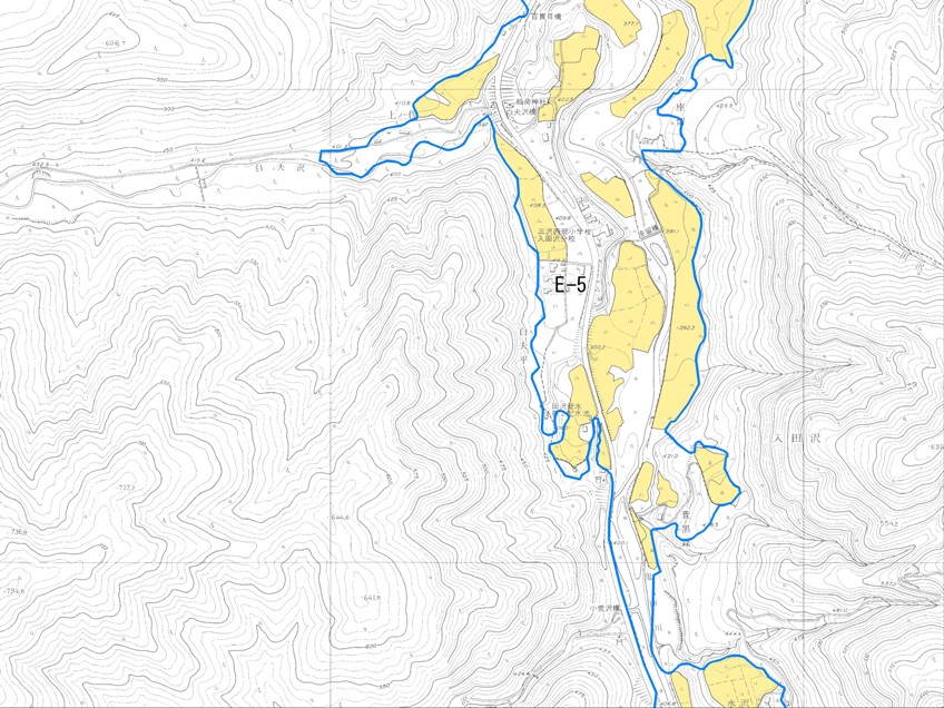 農業振興地域C-10の地図