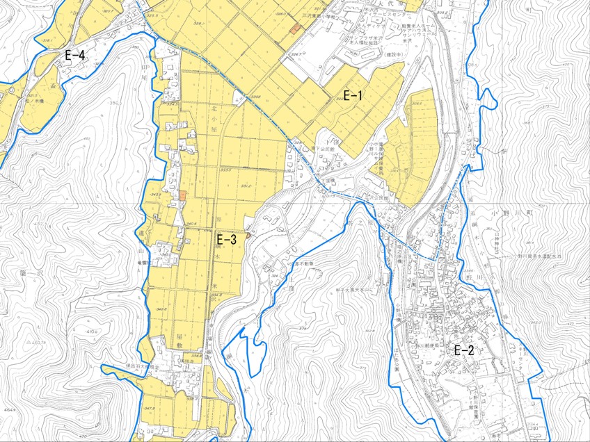農業振興地域F-09の地図