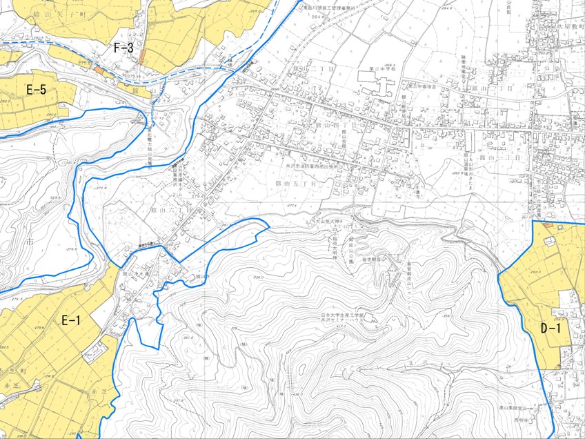 農業振興地域G-07の地図