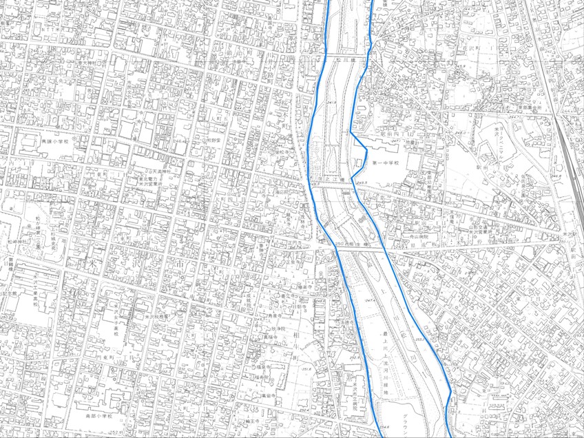 農業振興地域I-07の地図