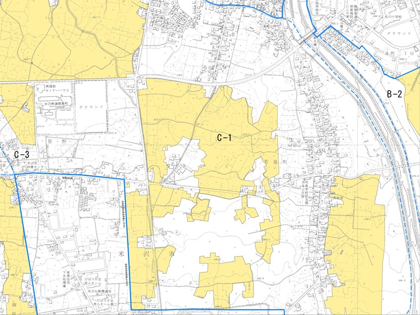 農業振興地域I-09の地図