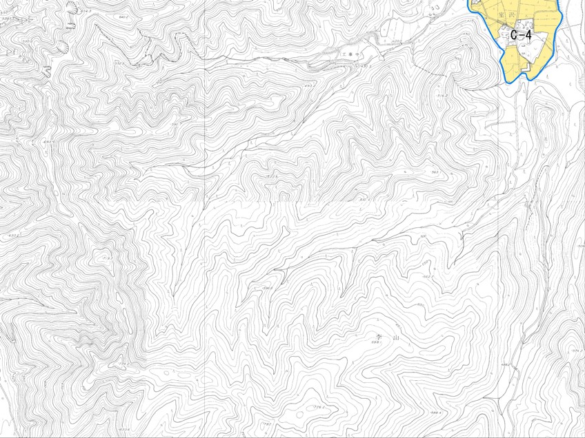 農業振興地域I-13の地図