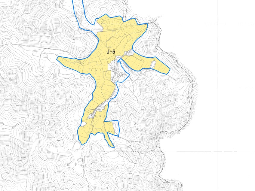 農業振興地域L-06の地図