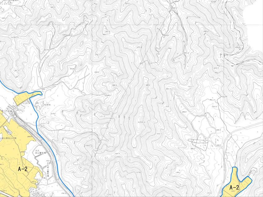 農業振興地域L-08の地図