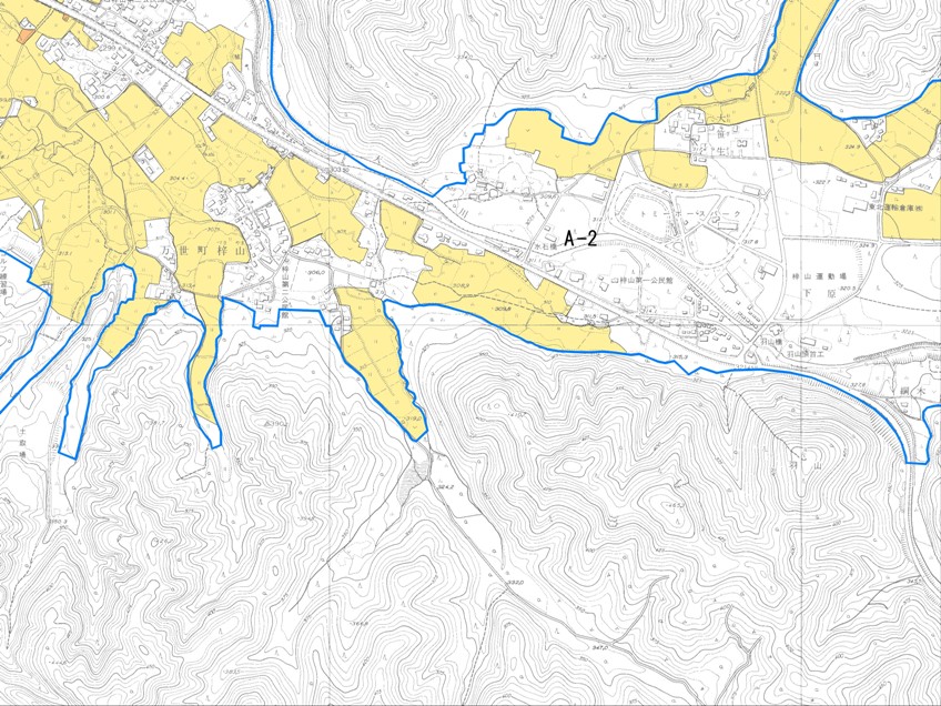 農業振興地域L-09の地図
