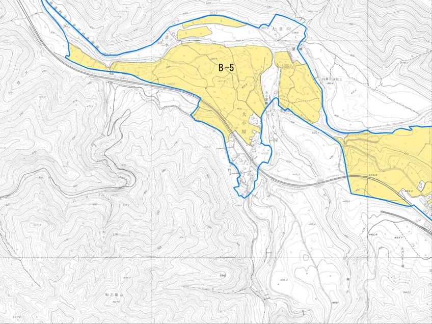 農業振興地域L-12の地図