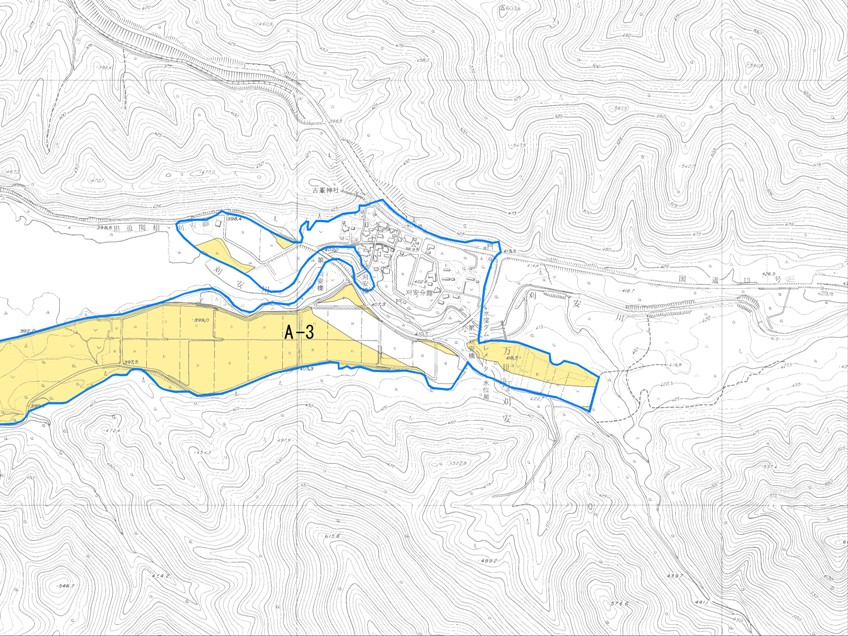 農業振興地域M-10の地図