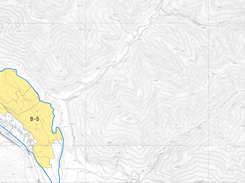 農業振興地域M-12の地図