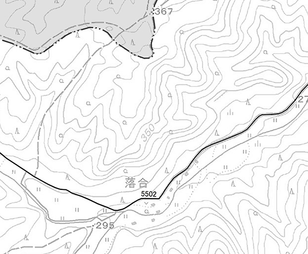米沢市認定路線網図（No.8）