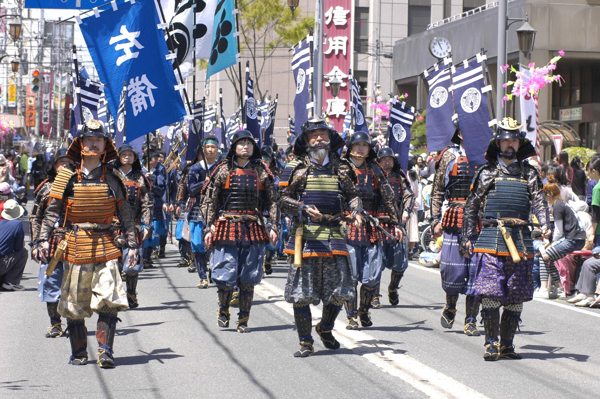 上杉軍団行列の画像