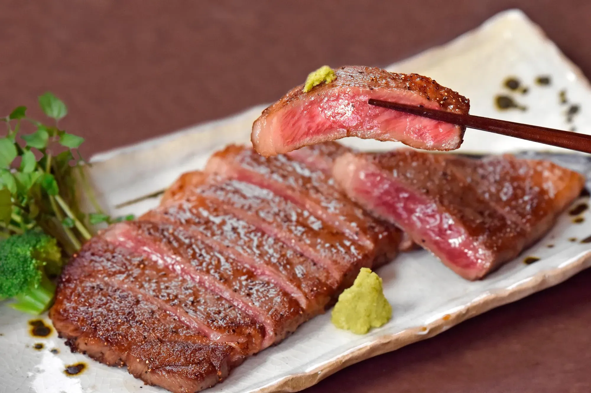 米沢牛ステーキ