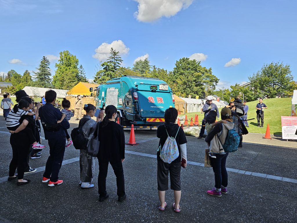 パッカー車試乗体験