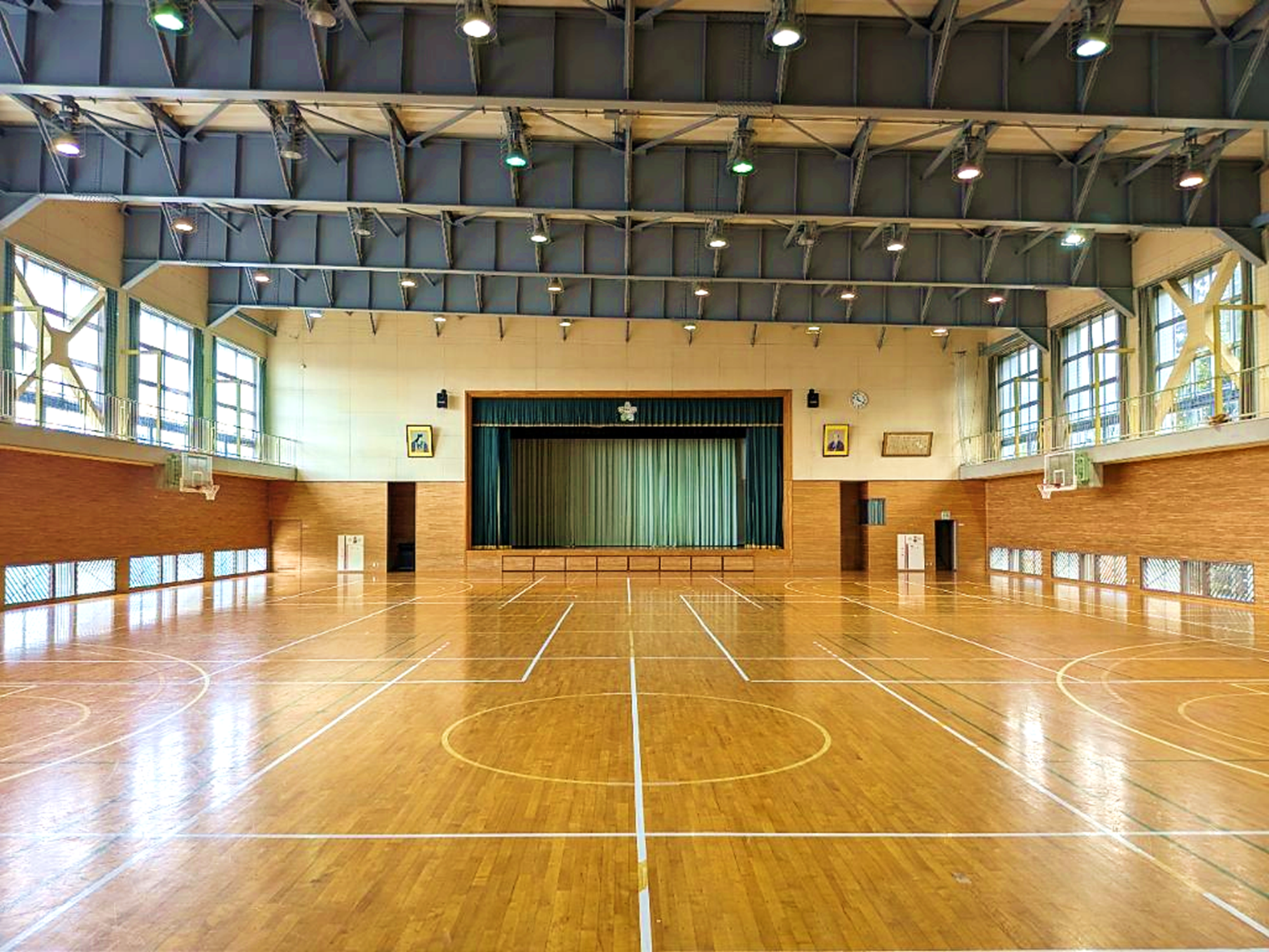旧米沢市立第五中学校_屋内運動場