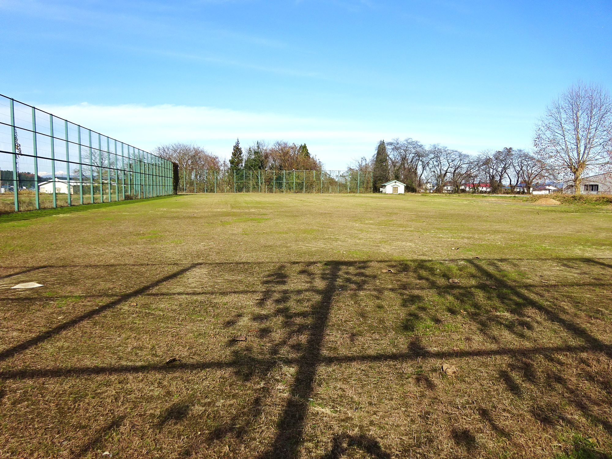 旧米沢市立南原中学校_屋外運動場