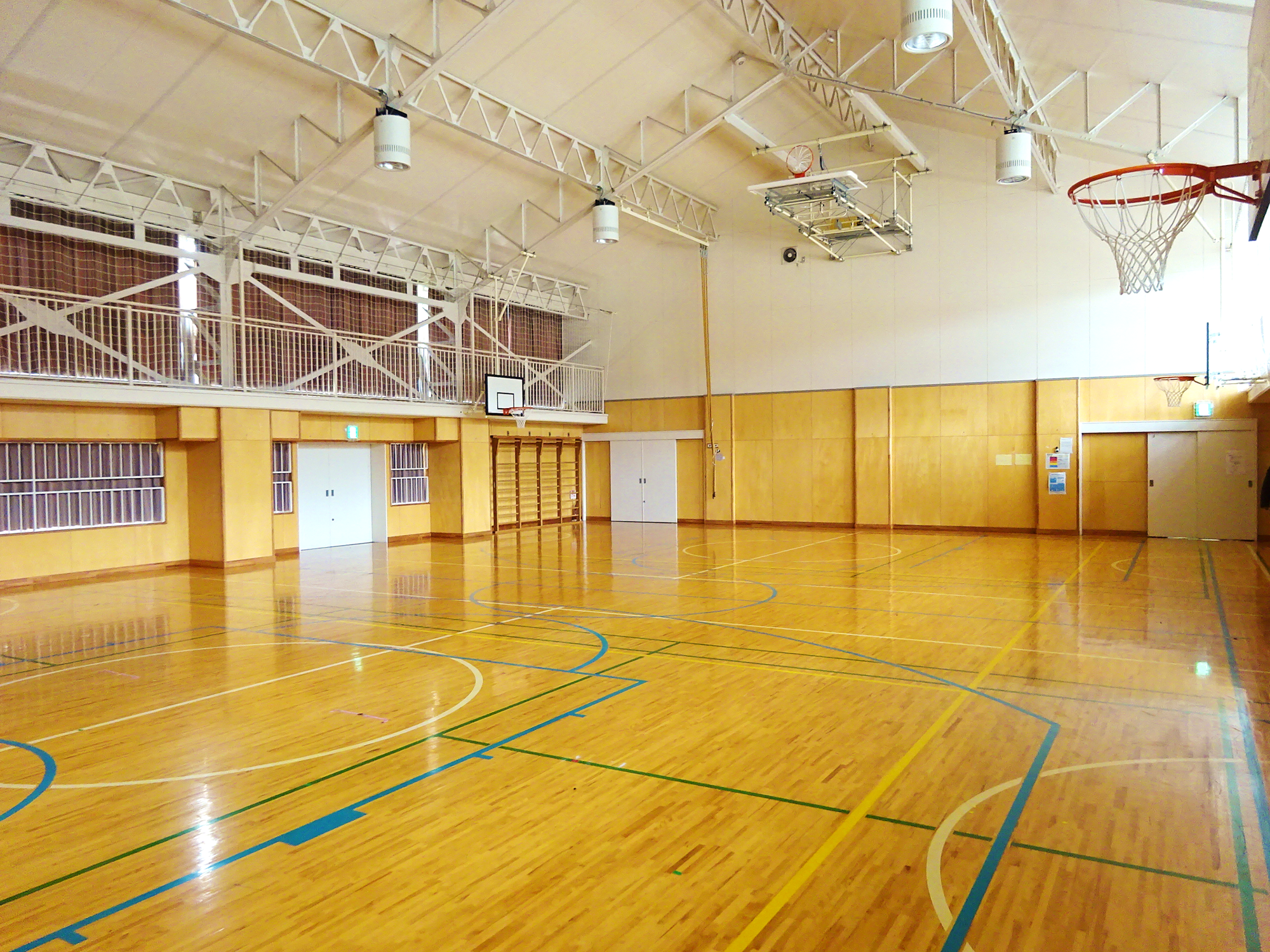 旧米沢市立三沢西部小学校_屋内運動場