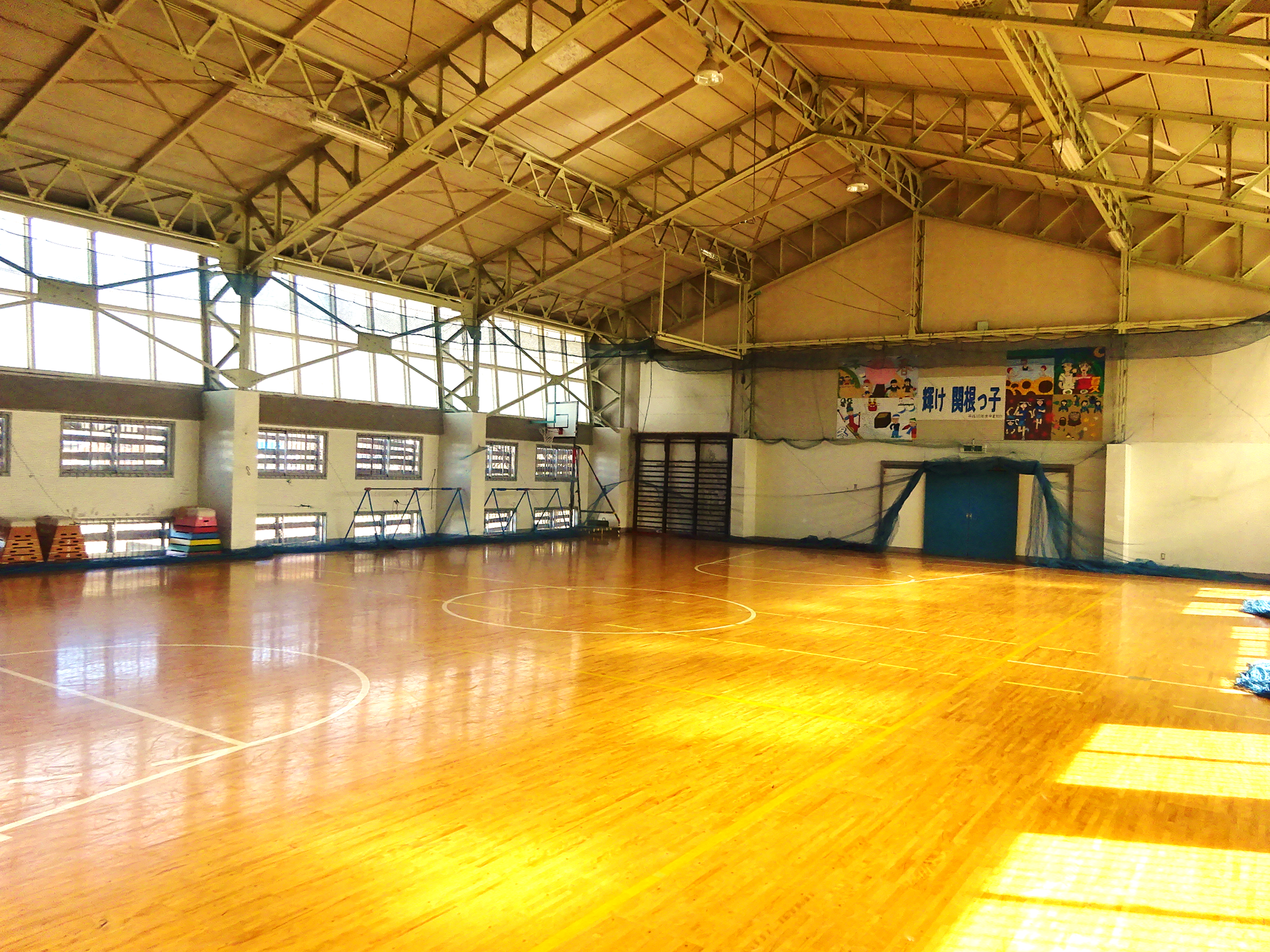 旧米沢市立関根小学校_屋内運動場