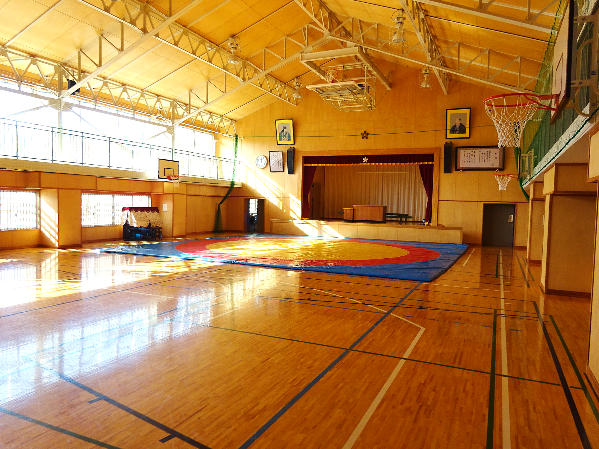 旧米沢市立関小学校_屋内運動場